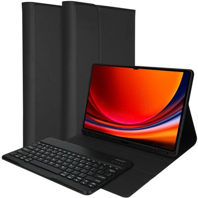 Accezz Bluetooth Keyboard Bookcase voor de Samsung Galaxy Tab S9 Plus - QWERTY / NL - Zwart Accezz Bluetooth Keyboard Bookcase voor de Samsung Galaxy Tab S9 Plus - QWERTY / NL - Zwart