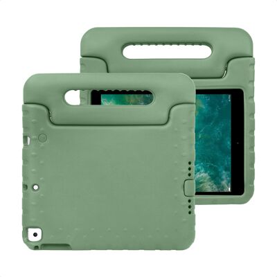 imoshion Kidsproof Backcover met handvat voor de Apple iPad 6 (2018) 9.7 inch / iPad 5 (2017) 9.7 inch - Olive Green imoshion Kidsproof Backcover met handvat voor de Apple iPad 6 (2018) 9.7 inch / iPad 5 (2017) 9.7 inch - Olive Green