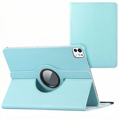 imoshion 360° draaibare Bookcase voor de Apple iPad Pro 11 (2025) M5 / (2024) M4 - Lichtblauw imoshion 360° draaibare Bookcase voor de Apple iPad Pro 11 (2025) M5 / (2024) M4 - Lichtblauw