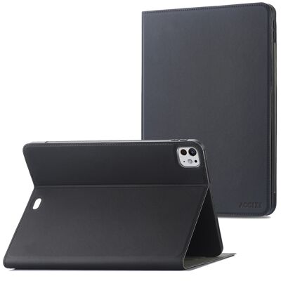 Accezz Classic Tablet Case voor de Apple iPad Pro 13 (2025) M5 / (2024) M4 - Zwart Accezz Classic Tablet Case voor de Apple iPad Pro 13 (2025) M5 / (2024) M4 - Zwart