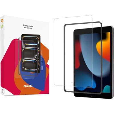 Accezz Glass screenprotector + Applicator voor de Apple iPad 9 (2021) 10.2 inch / iPad 8 (2020) 10.2 inch / iPad 7 (2019) 10.2 inch Accezz Glass screenprotector + Applicator voor de Apple iPad 9 (2021) 10.2 inch / iPad 8 (2020) 10.2 inch / iPad 7 (2019) 10.2 inch
