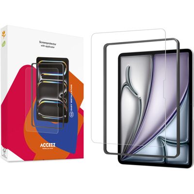 Accezz Glass screenprotector + Applicator voor de Apple iPad Pro 11 (2025) M5 / (2024) M4 Accezz Glass screenprotector + Applicator voor de Apple iPad Pro 11 (2025) M5 / (2024) M4