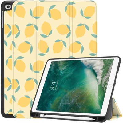 imoshion Design Trifold Bookcase voor de Apple iPad 6 (2018) 9.7 inch / iPad 5 (2017) 9.7 inch / Air 2 (2014)/Air 1 (2013) - Citrus Dream imoshion Design Trifold Bookcase voor de Apple iPad 6 (2018) 9.7 inch / iPad 5 (2017) 9.7 inch / Air 2 (2014)/Air 1 (2013) - Citrus Dream