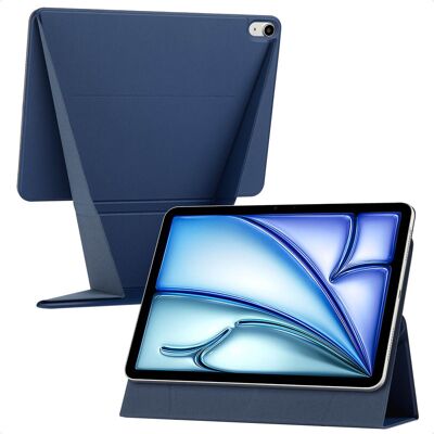 Accezz High Stand tablet case voor de Apple iPad Air 11 inch (2026) M4 / (2025) M3 / (2024) M2 / Air 5 (2022) / Air 4 (2020) - Donkerblauw Accezz High Stand tablet case voor de Apple iPad Air 11 inch (2026) M4 / (2025) M3 / (2024) M2 / Air 5 (2022) / Air 4 (2020) - Donkerblauw