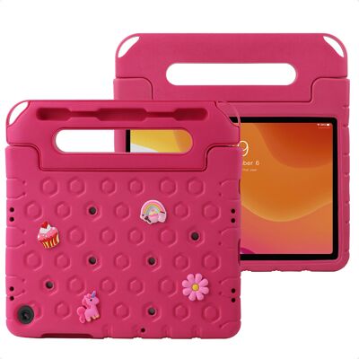 imoshion Kidsproof tablethoes met afneembare dolls voor de Samsung Galaxy Tab A11 Plus / A9 Plus - Roze imoshion Kidsproof tablethoes met afneembare dolls voor de Samsung Galaxy Tab A11 Plus / A9 Plus - Roze