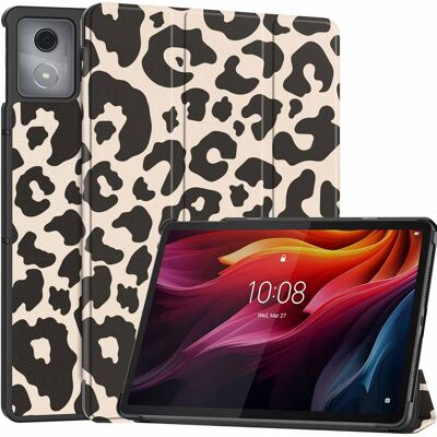 imoshion Design Trifold Bookcase voor de Lenovo Tab K11 Plus - Leopard imoshion Design Trifold Bookcase voor de Lenovo Tab K11 Plus - Leopard