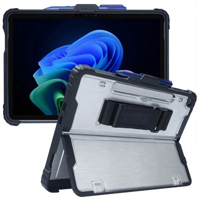 Accezz Rugged case met stand voor de Microsoft Surface Pro 12 - Zwart Accezz Rugged case met stand voor de Microsoft Surface Pro 12 - Zwart