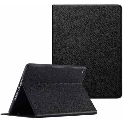 Selencia Riva Bookcase voor de Apple iPad 9 (2021) 10.2 inch / iPad 8 (2020) 10.2 inch / iPad 7 (2019) 10.2 inch - Zwart Selencia Riva Bookcase voor de Apple iPad 9 (2021) 10.2 inch / iPad 8 (2020) 10.2 inch / iPad 7 (2019) 10.2 inch - Zwart