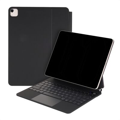 Accezz Magnetic Bluetooth Keyboard voor de Apple iPad Pro 13 (2025) M5 / (2024) M4 - QWERTY / NL - Zwart Accezz Magnetic Bluetooth Keyboard voor de Apple iPad Pro 13 (2025) M5 / (2024) M4 - QWERTY / NL - Zwart