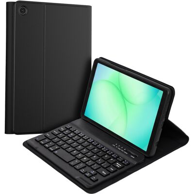 Accezz Bluetooth Keyboard Bookcase voor de Samsung Galaxy Tab A11 - QWERTY / NL - Zwart Accezz Bluetooth Keyboard Bookcase voor de Samsung Galaxy Tab A11 - QWERTY / NL - Zwart