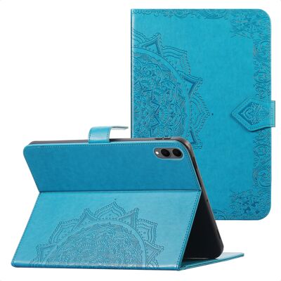 imoshion Mandala Bookcase voor de Samsung Galaxy Tab S11 / S12 Ultra - Turquoise imoshion Mandala Bookcase voor de Samsung Galaxy Tab S11 / S12 Ultra - Turquoise