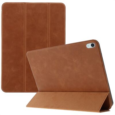 Accezz Leather Trifold Bookcase voor de Apple iPad 11 (2025) 11 inch A16 / iPad 10 (2022) 10.9 inch - Cognac Accezz Leather Trifold Bookcase voor de Apple iPad 11 (2025) 11 inch A16 / iPad 10 (2022) 10.9 inch - Cognac