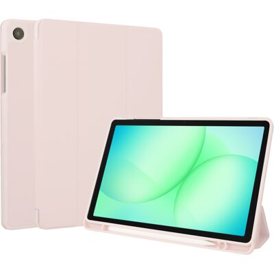 Accezz Smart Silicone Bookcase voor de Samsung Galaxy Tab A11 Plus / A9 Plus - Roze Accezz Smart Silicone Bookcase voor de Samsung Galaxy Tab A11 Plus / A9 Plus - Roze