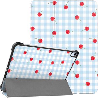 imoshion Design Trifold Bookcase voor de Apple iPad Air 11 inch (2026) M4 / (2025) M3 / (2024) M2 / Air 5 (2022) / Air 4 (2020) - Cherry Check imoshion Design Trifold Bookcase voor de Apple iPad Air 11 inch (2026) M4 / (2025) M3 / (2024) M2 / Air 5 (2022) / Air 4 (2020) - Cherry Check