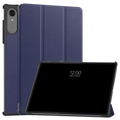 imoshion Trifold Bookcase voor de Lenovo Idea Tab Pro Gen 2 - Donkerblauw imoshion Trifold Bookcase voor de Lenovo Idea Tab Pro Gen 2 - Donkerblauw