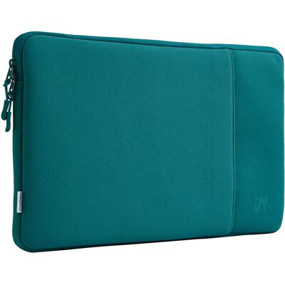 imoshion Laptophoes met opbergvak 14 inch - Laptopsleeve - Petrol Green imoshion Laptophoes met opbergvak 14 inch - Laptopsleeve - Petrol Green