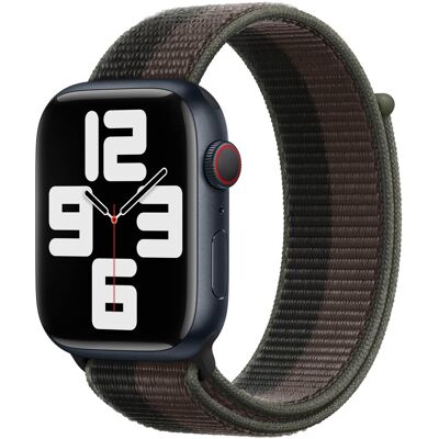 Sport Loop band voor de Apple Watch 44/45/46/49 mm - Tornado Gray Sport Loop band voor de Apple Watch 44/45/46/49 mm - Tornado Gray