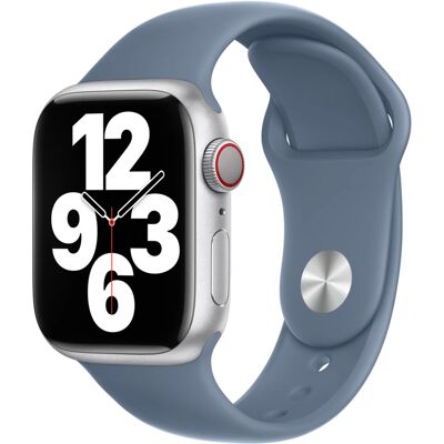 Sport Band voor de Apple Watch 38/40/41/42 mm - Maat M/L - Slate Blue Sport Band voor de Apple Watch 38/40/41/42 mm - Maat M/L - Slate Blue