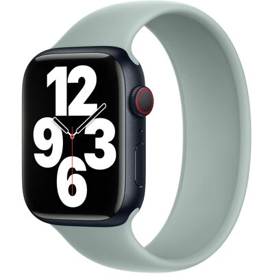 Siliconen solobandje voor de Apple Watch 38/40/41/42 mm - Maat 4 - Succulent Siliconen solobandje voor de Apple Watch 38/40/41/42 mm - Maat 4 - Succulent
