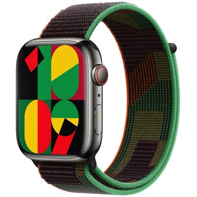 Sport Loop band voor de Apple Watch 38/40/41/42 mm - Black Unity Sport Loop band voor de Apple Watch 38/40/41/42 mm - Black Unity