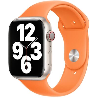 Sport Band voor de Apple Watch 44/45/46/49 mm - Bright Orange Sport Band voor de Apple Watch 44/45/46/49 mm - Bright Orange