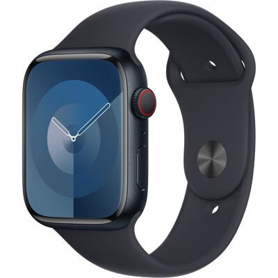 Sport Band voor de Apple Watch 44/45/46/49 mm - Maat M/L - Midnight Sport Band voor de Apple Watch 44/45/46/49 mm - Maat M/L - Midnight