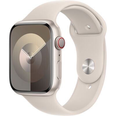 Sport Band voor de Apple Watch 44/45/46/49 mm - Maat S/M - Starlight Sport Band voor de Apple Watch 44/45/46/49 mm - Maat S/M - Starlight