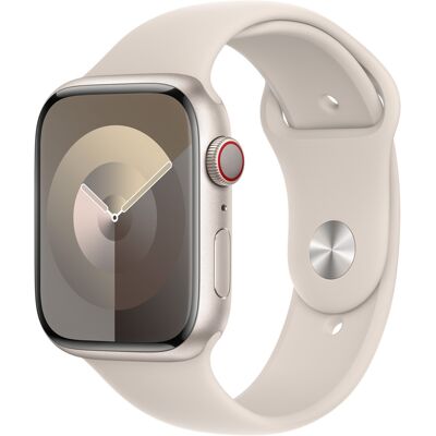 Sport Band voor de Apple Watch 44/45/46/49 mm - Maat M/L - Starlight Sport Band voor de Apple Watch 44/45/46/49 mm - Maat M/L - Starlight