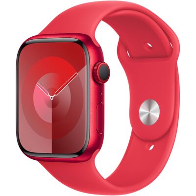 Sport Band voor de Apple Watch 44/45/46/49 mm - Maat S/M - (Product) Red Sport Band voor de Apple Watch 44/45/46/49 mm - Maat S/M - (Product) Red