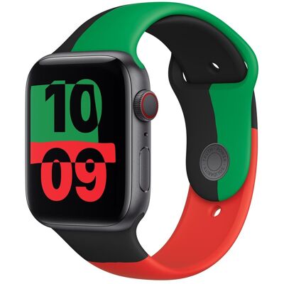Sport Band voor de Apple Watch 38/40/41/42 mm - Maat S/M - Unity Bloom Sport Band voor de Apple Watch 38/40/41/42 mm - Maat S/M - Unity Bloom