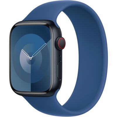 Siliconen solobandje voor de Apple Watch 44/45/46/49 mm - Maat 3 - Blue Ocean Siliconen solobandje voor de Apple Watch 44/45/46/49 mm - Maat 3 - Blue Ocean