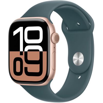 Sport Band voor de Apple Watch 38/40/41/42 mm - Maat S/M - Lake Green Sport Band voor de Apple Watch 38/40/41/42 mm - Maat S/M - Lake Green