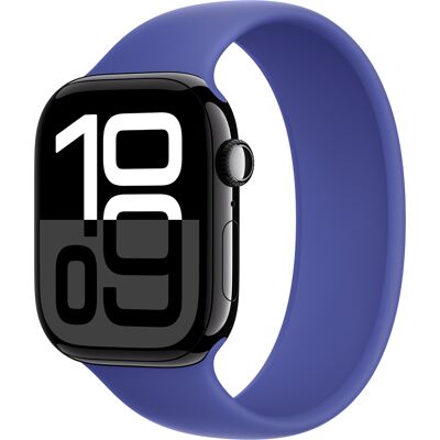 Siliconen solobandje voor de Apple Watch 44/45/46/49 mm - Maat 3 - Ultramarine Siliconen solobandje voor de Apple Watch 44/45/46/49 mm - Maat 3 - Ultramarine