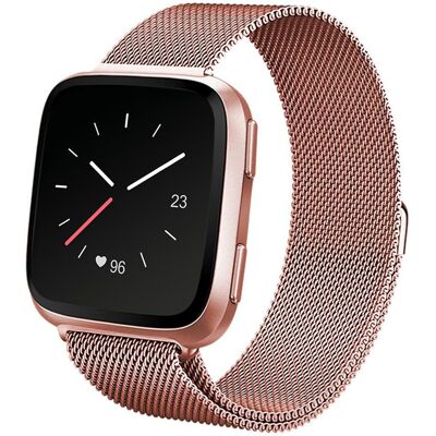 imoshion Milanees Watch bandje voor de Fitbit Versa 2 / Versa Lite - Rosé Goud imoshion Milanees Watch bandje voor de Fitbit Versa 2 / Versa Lite - Rosé Goud