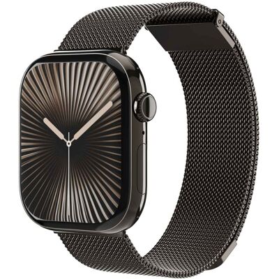 Vonmählen Milanese Loop 2 bandje voor de Apple Watch 44/45/46/49 mm - Granite Gray Vonmählen Milanese Loop 2 bandje voor de Apple Watch 44/45/46/49 mm - Granite Gray