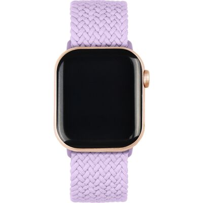 iDeal of Sweden Soft Braid Watch Band voor de Apple Watch 44/45/46/49 mm - Lavender Milk iDeal of Sweden Soft Braid Watch Band voor de Apple Watch 44/45/46/49 mm - Lavender Milk