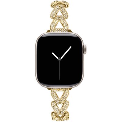iDeal of Sweden Delicate Chain Watch Band voor de Apple Watch 38/40/41/42 mm - Gold Sparkle iDeal of Sweden Delicate Chain Watch Band voor de Apple Watch 38/40/41/42 mm - Gold Sparkle