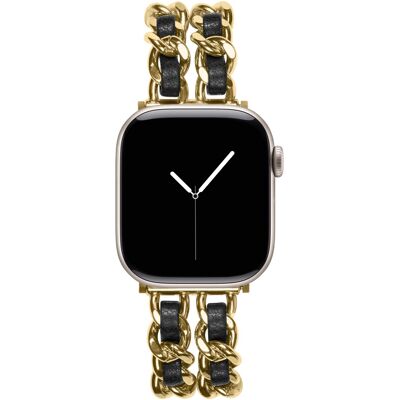 iDeal of Sweden Chain Watch Band voor de Apple Watch 38/40/41/42 mm - Noir Gold iDeal of Sweden Chain Watch Band voor de Apple Watch 38/40/41/42 mm - Noir Gold