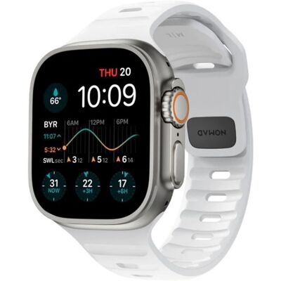 Nomad Sport band FKM voor de Apple Watch 38/40/41/42 mm - Wit Nomad Sport band FKM voor de Apple Watch 38/40/41/42 mm - Wit