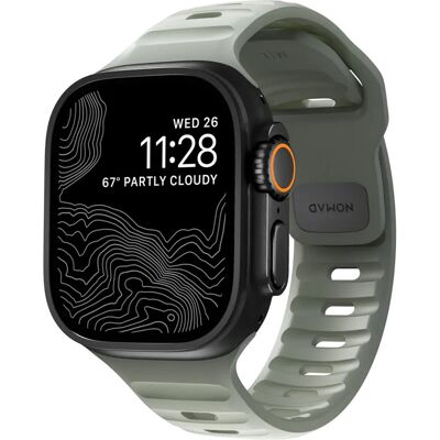 Nomad Sport band FKM voor de Apple Watch 38/40/41/42 mm - Coastal Rock Nomad Sport band FKM voor de Apple Watch 38/40/41/42 mm - Coastal Rock