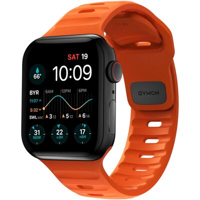 Nomad Sport band FKM voor de Apple Watch 38/40/41/42 mm - Ultra Orange Nomad Sport band FKM voor de Apple Watch 38/40/41/42 mm - Ultra Orange