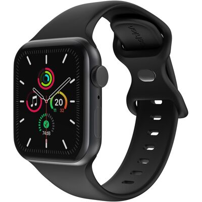 imoshion Siliconen⁺ bandje voor de Apple Watch 38/40/41/42 mm - Maat S/M - Zwart imoshion Siliconen⁺ bandje voor de Apple Watch 38/40/41/42 mm - Maat S/M - Zwart
