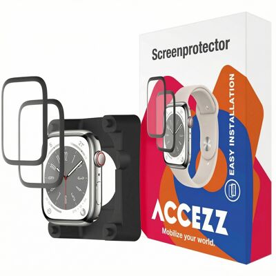 Accezz 2x Screenprotector met applicator voor de Apple Watch Series 4-6 / SE - 44 mm Accezz 2x Screenprotector met applicator voor de Apple Watch Series 4-6 / SE - 44 mm