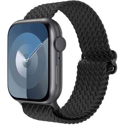 imoshion Nylon geweven bandje voor de Apple Watch 38/40/41/42 mm - Zwart imoshion Nylon geweven bandje voor de Apple Watch 38/40/41/42 mm - Zwart
