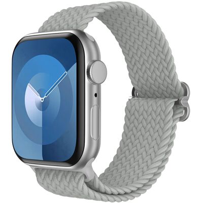 imoshion Nylon geweven bandje voor de Apple Watch 38/40/41/42 mm - Grijs imoshion Nylon geweven bandje voor de Apple Watch 38/40/41/42 mm - Grijs