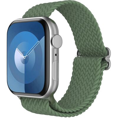 imoshion Nylon geweven bandje voor de Apple Watch 38/40/41/42 mm - Groen imoshion Nylon geweven bandje voor de Apple Watch 38/40/41/42 mm - Groen