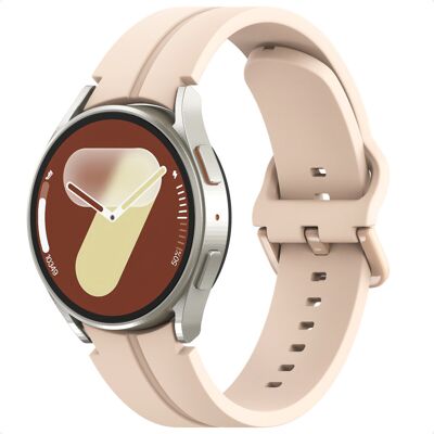 imoshion Siliconen bandje voor de Samsung Galaxy Watch 4 / 5 / 6 / 7 / FE (20 mm) - Roze imoshion Siliconen bandje voor de Samsung Galaxy Watch 4 / 5 / 6 / 7 / FE (20 mm) - Roze