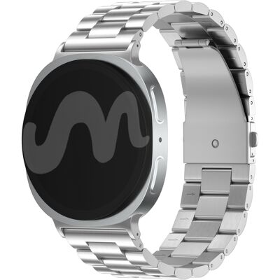 imoshion Stalen bandje voor de Samsung Galaxy Watch 9 (40/44mm) / Watch 8 (40/44mm) / Classic (46mm) - Zilver imoshion Stalen bandje voor de Samsung Galaxy Watch 9 (40/44mm) / Watch 8 (40/44mm) / Classic (46mm) - Zilver