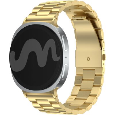imoshion Stalen bandje voor de Samsung Galaxy Watch 9 (40/44mm) / Watch 8 (40/44mm) / Classic (46mm) - Goud imoshion Stalen bandje voor de Samsung Galaxy Watch 9 (40/44mm) / Watch 8 (40/44mm) / Classic (46mm) - Goud