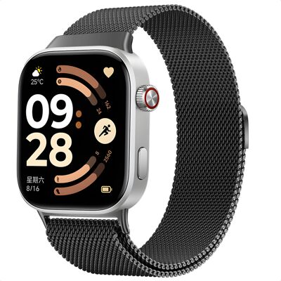 imoshion Milanees magnetisch bandje voor de Xiaomi Smart Band 10 Pro / 9 Pro / 8 Pro / Redmi Watch 6 / 5 / 4 - Zwart imoshion Milanees magnetisch bandje voor de Xiaomi Smart Band 10 Pro / 9 Pro / 8 Pro / Redmi Watch 6 / 5 / 4 - Zwart